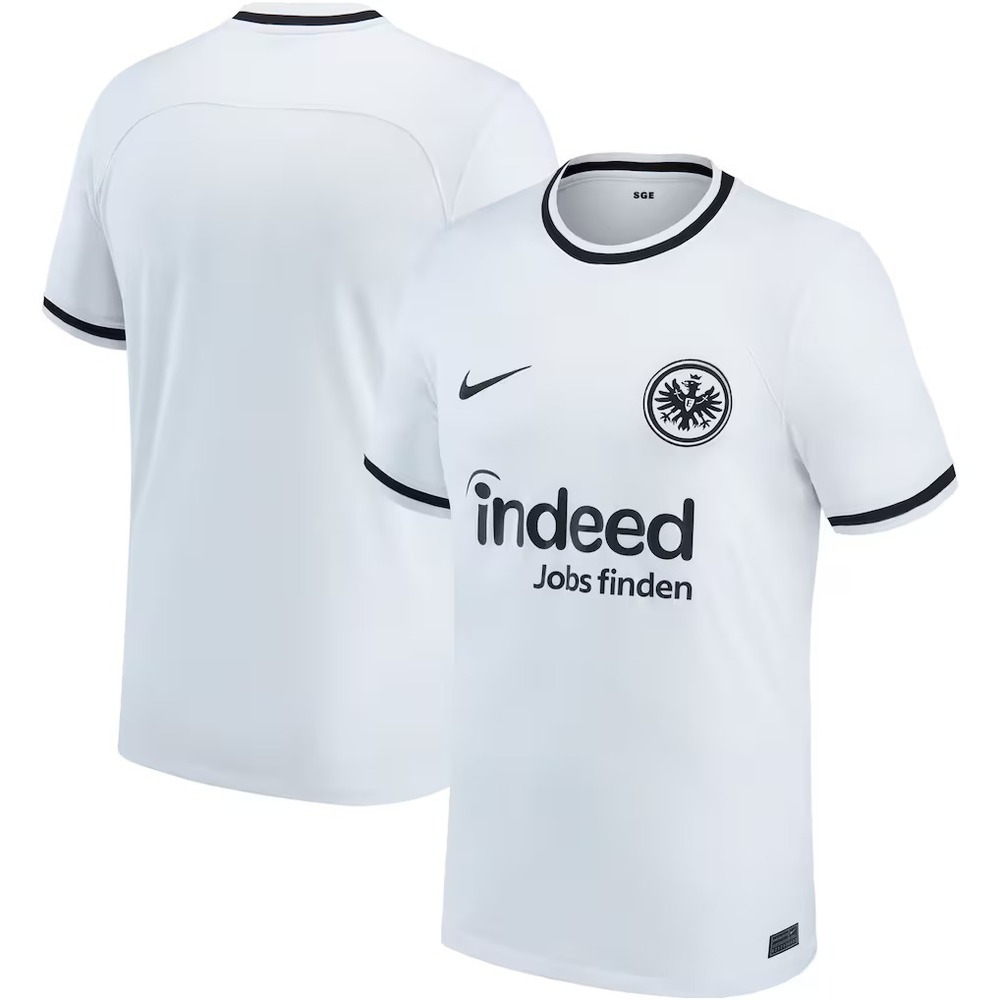 New Nike Youth Eintracht Frankfurt Soccer Jersey Size Kids Small White Black